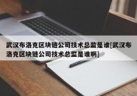 武汉布洛克区块链公司技术总监是谁[武汉布洛克区块链公司技术总监是谁啊]